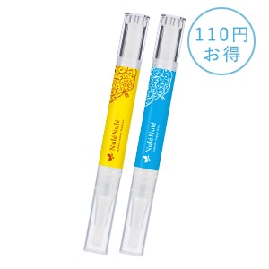 ヌレヌレ・バニラヨーグルトキッスとハニーレモンティーキッスの2本セット。「110円お得」のマーク付き商品写真